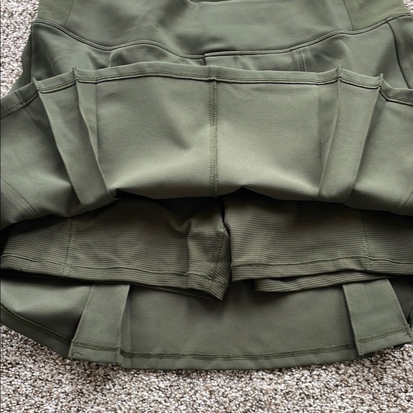 Athleta Olive Green Cargo Skirt - Picture 3 of 5